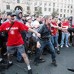 Столкновения фанатов в ответном матче Спартак-Динамо (Киев)